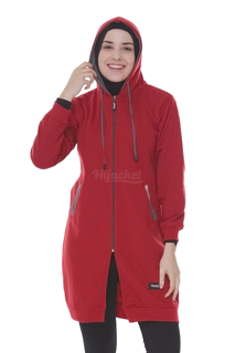 Hijacket Basic Maroon X Misty - HJ9