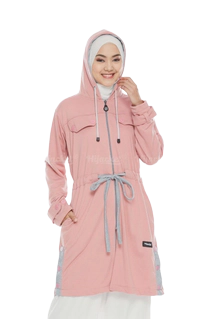 Hijacket Humaira Dusty Pink